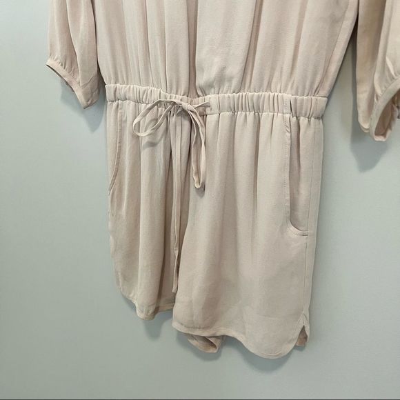 Aritzia Babaton Keagan Romper Cream - Picture 7 of 15